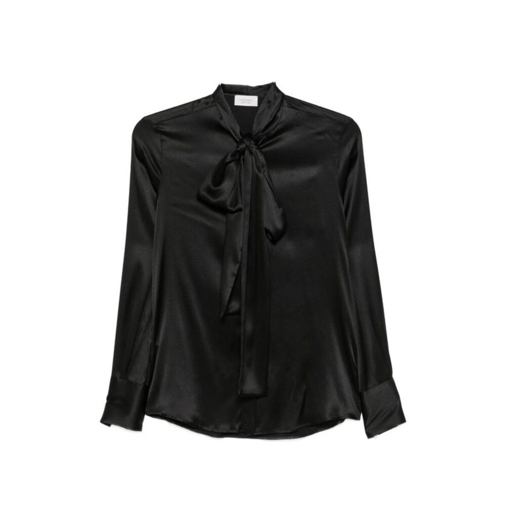 Mazzarelli Black Tops - Blouses Women